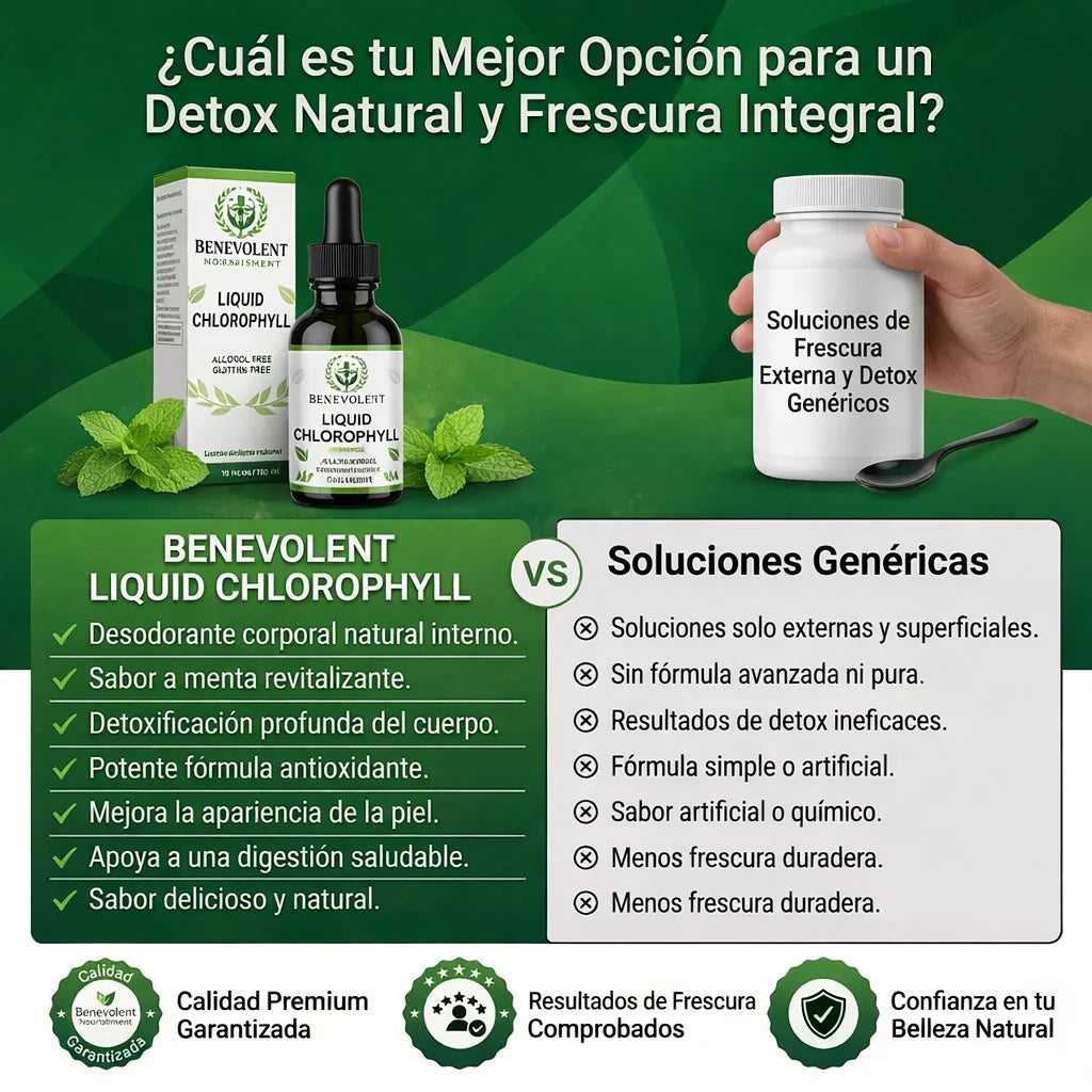 🟢 El secreto natural: Detox de Clorofila 100% Pura™ |