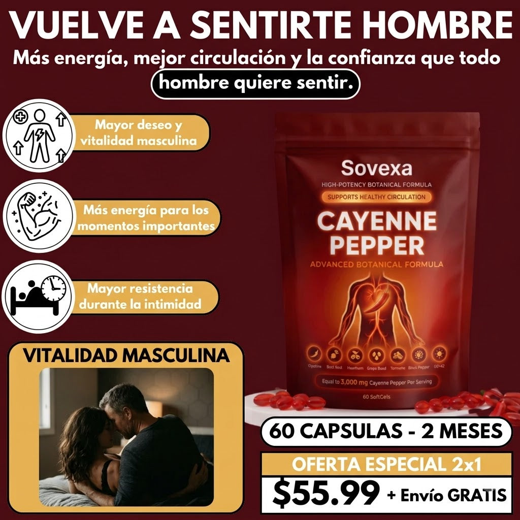 SOLO POR HOY 2X1 | CAYENNE PEPPER PRO