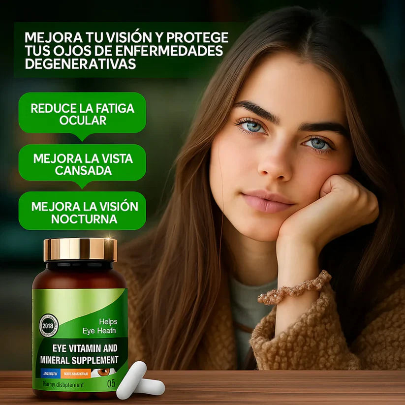 Zooone Vision™ Nutrición ocular natural para una vista clara y sin fatiga