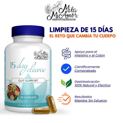 15 Day Cleanse™ Limpieza Natural Instantánea