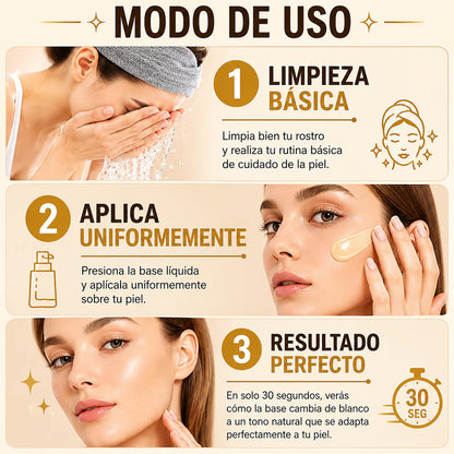 Base de maquillaje 4 en 1