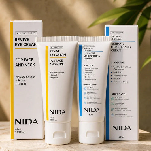 COMBO 2x1✨ Crema Coreana NIDA™ Piel Lisa & Radiante
