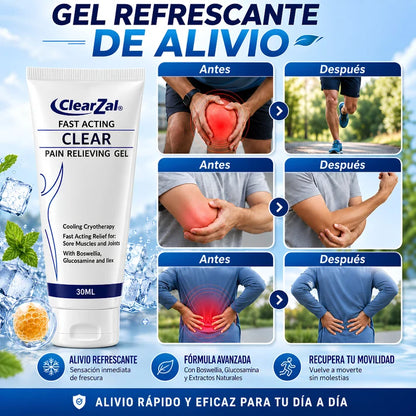 CLEARZAL™ Gel Refrescante para Músculos y Articulaciones