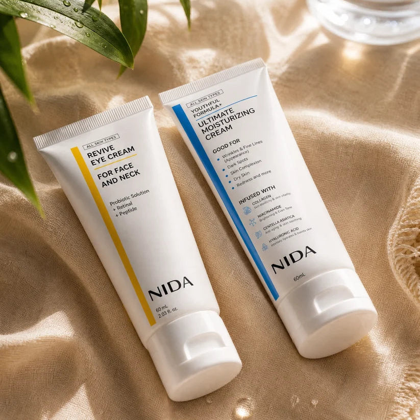 OFERTA 2x1✨ NIDA Glow Duo™ – Crema Coreana Piel Lisa & Radiante