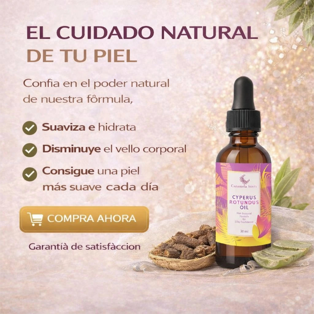 Cyperus Glow Oil®2x1 — Aceite Suavizante para tu Piel