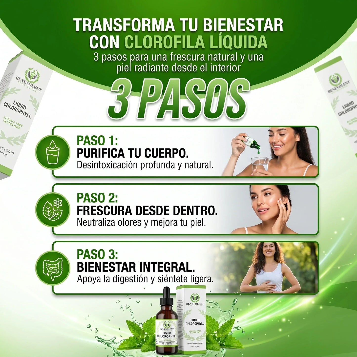🟢 El secreto natural: Detox de Clorofila 100% Pura™ |