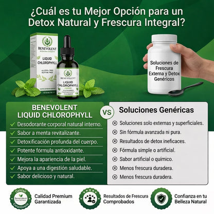 🟢 El secreto natural: Detox de Clorofila 100% Pura™ |