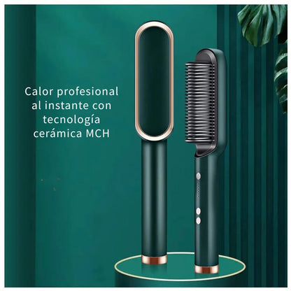Cepillo Alisador 3 en 1 InstaLiso™ | Cabello Liso, Brillante y Sin Esfuerzo