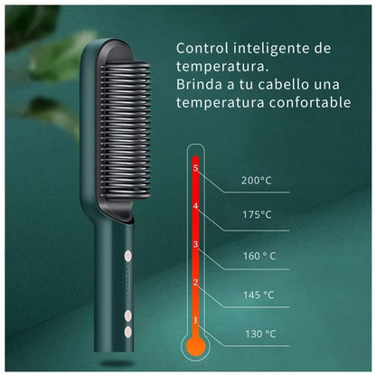 Cepillo Alisador 3 en 1 InstaLiso™ | Cabello Liso, Brillante y Sin Esfuerzo