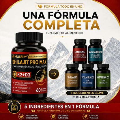 SHILAJIT PRO MAX™ | ENERGÍA, FUERZA Y VITALIDAD