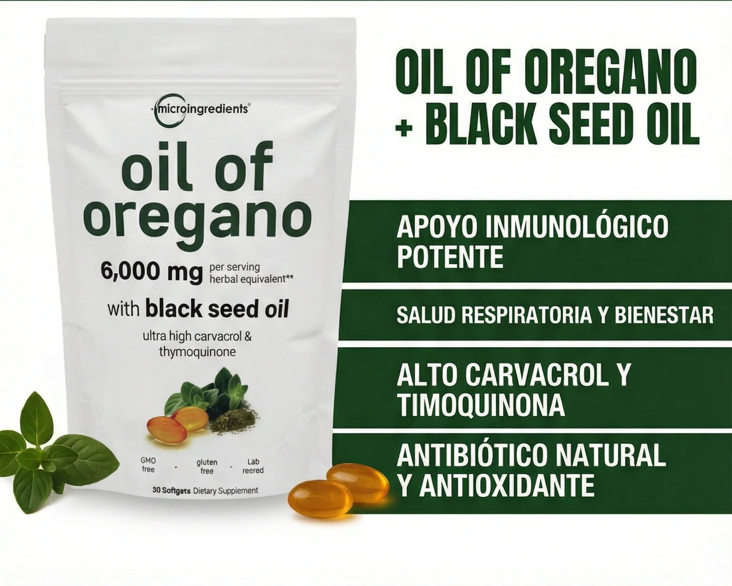 Oregano Oil MicroIngredients™