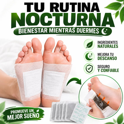 🌿 X10 Parches Kinoki™ | Bienestar y desintoxicación mientras duermes