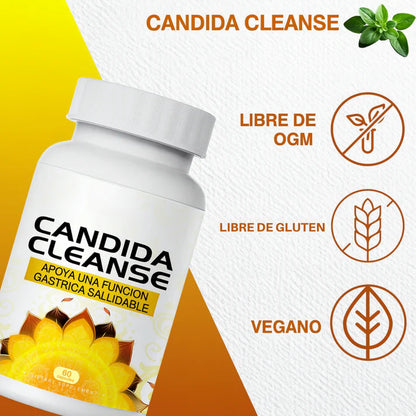 Candida Cleanse™ - Limpieza intestinal profunda para reducir hinchazón y mejorar tu digestión